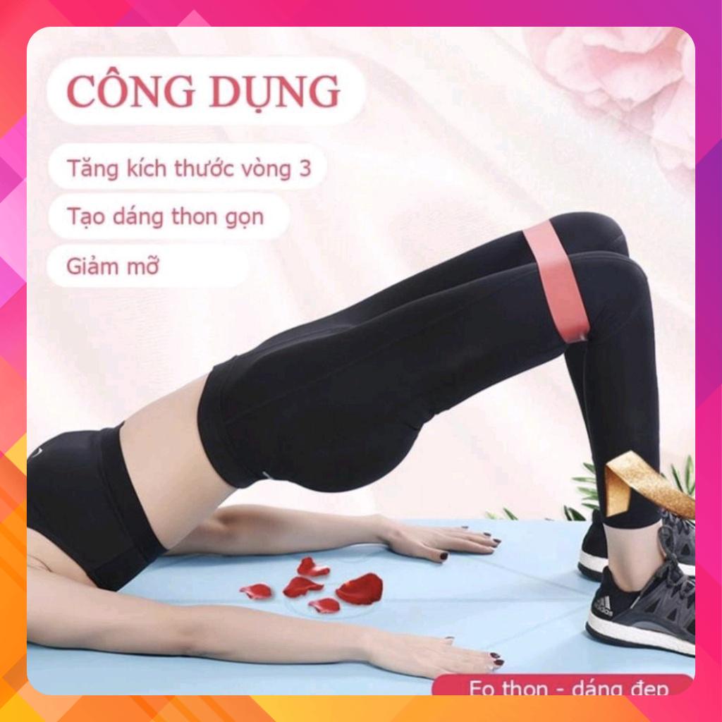 Dây kháng lực tập mông Miniband thương hiệu Redcore - set 6 dây kháng lực của Redcore