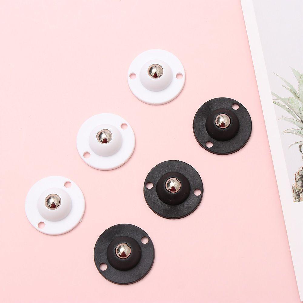 Bánh Xe Ròng Rọc Mini Xoay 360 Độ Tự Dính Bằng Thép Không Gỉ Giảm Tiếng Ồn Thông Dụng