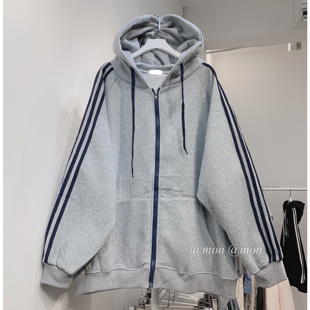 210730 Áo hoodie nỉ bông, áo khoác nữ, áo hoodie zip thời trang ulzzang chất nỉ bông dày, mịn