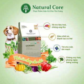 Thức ăn rau củ NATURAL CORE 1kg ( cho chó ăn chay )