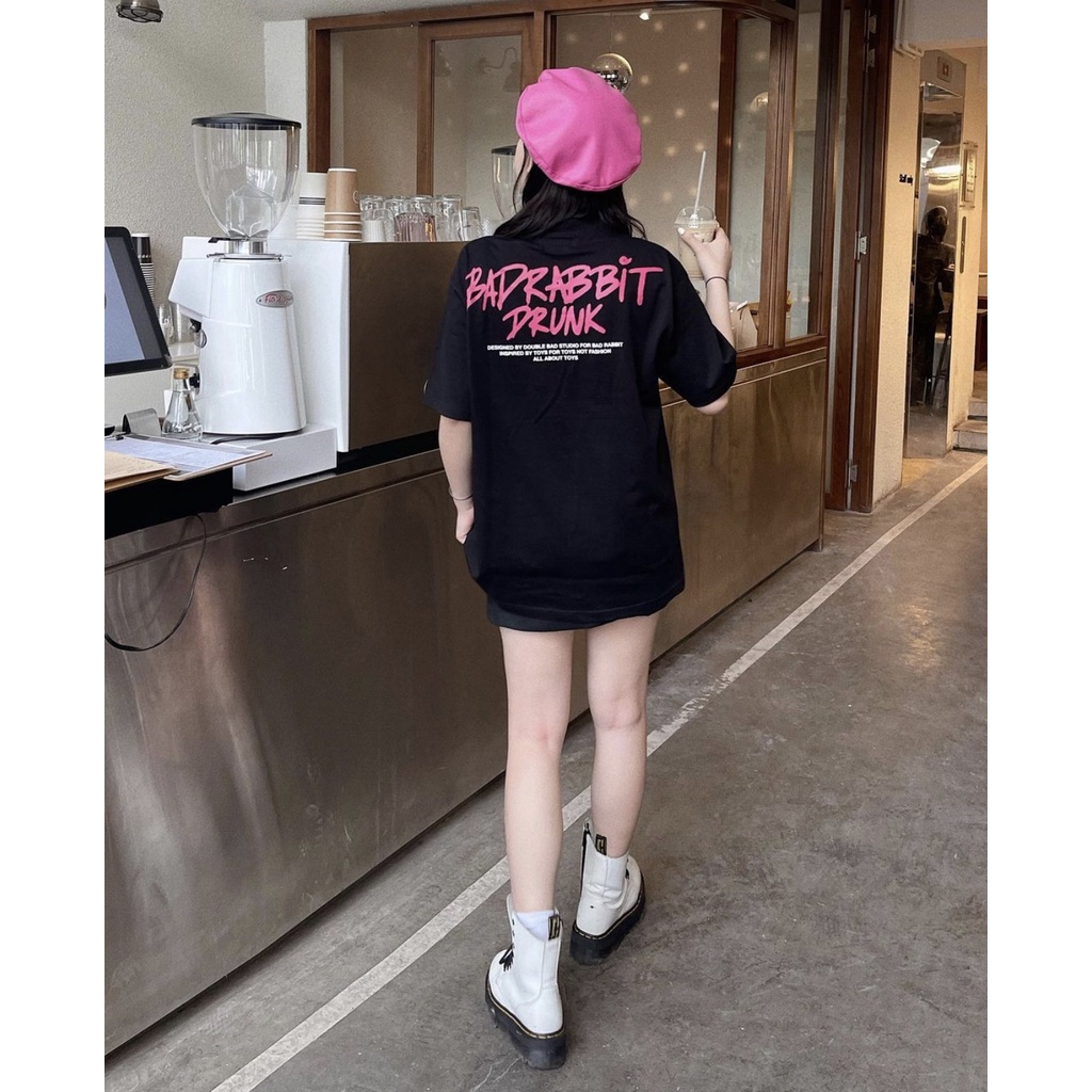 Áo thun Bad Rabbit Tee Local Brand Unisex - Áo phông nam nữ tay lỡ, form rộng Wearzone