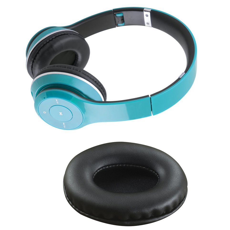 Oval Earphone Earpads Ear Cushion Headset Earmuffs Leather Headphone Covers