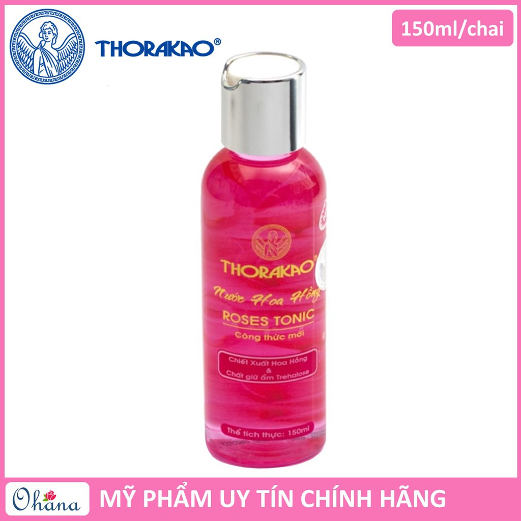 Nước Hoa Hồng Thorakao 150ml (Nước rửa mặt Hoa Hồng)