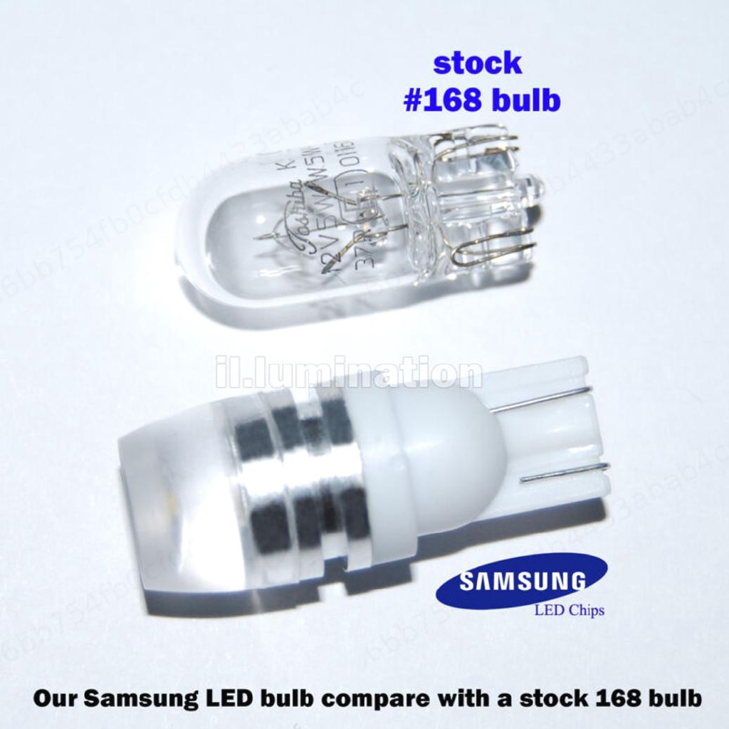 10 Bóng Đèn Led T10 Ánh Sáng Trắng 192 168 194