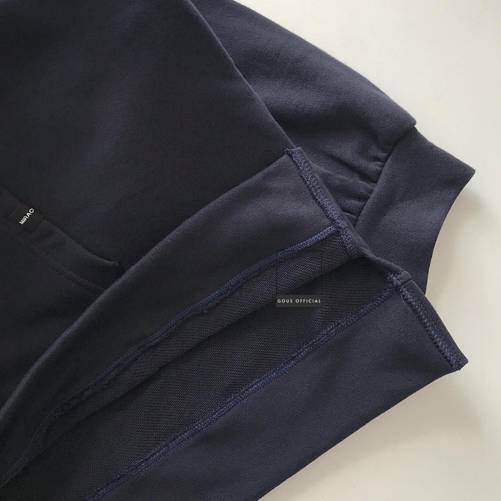 Áo Khoác Nỉ Khóa Zip SOMEDAY Oversize Hoodie Thêu Chữ Form Dáng Basic Dáng Rộng Dài Tay -10114  GOUS OFFICIAL