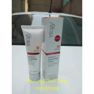 Kem dưỡng ẩm trilogy vitamin c moisturizing lotion 50ml