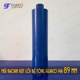 Mũi khoan rút lõi bê tông phi 89 mm - FUJACO