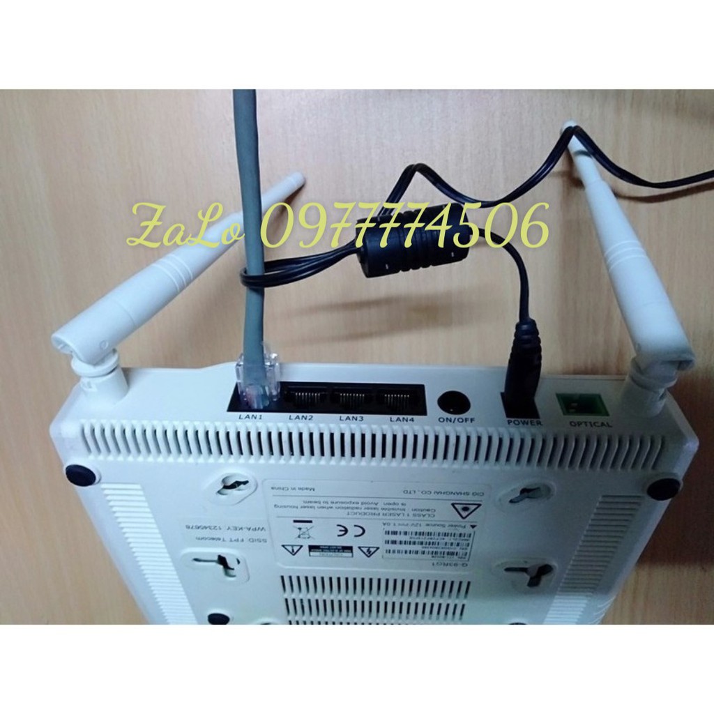Modem Phát WIFI quang F.P.T G-93GR1 2 râu và 4 cổng LAN - Modem Chính Hãng | BigBuy360 - bigbuy360.vn