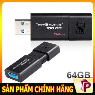 Usb 64gb kingston dt100 g3 - minh phong store