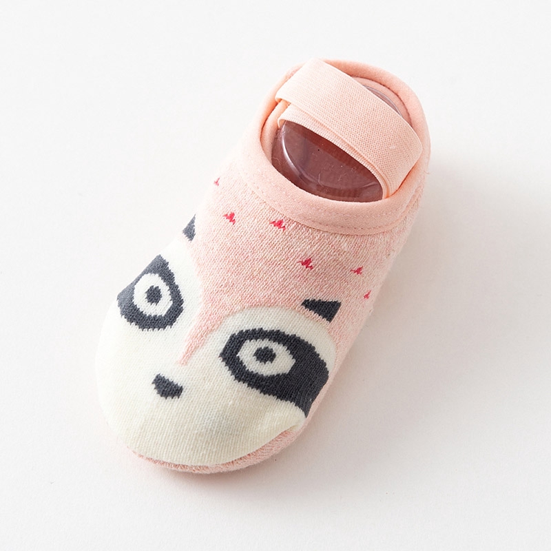 Vớ cotton dày chống trượt giữ ấm cho bé