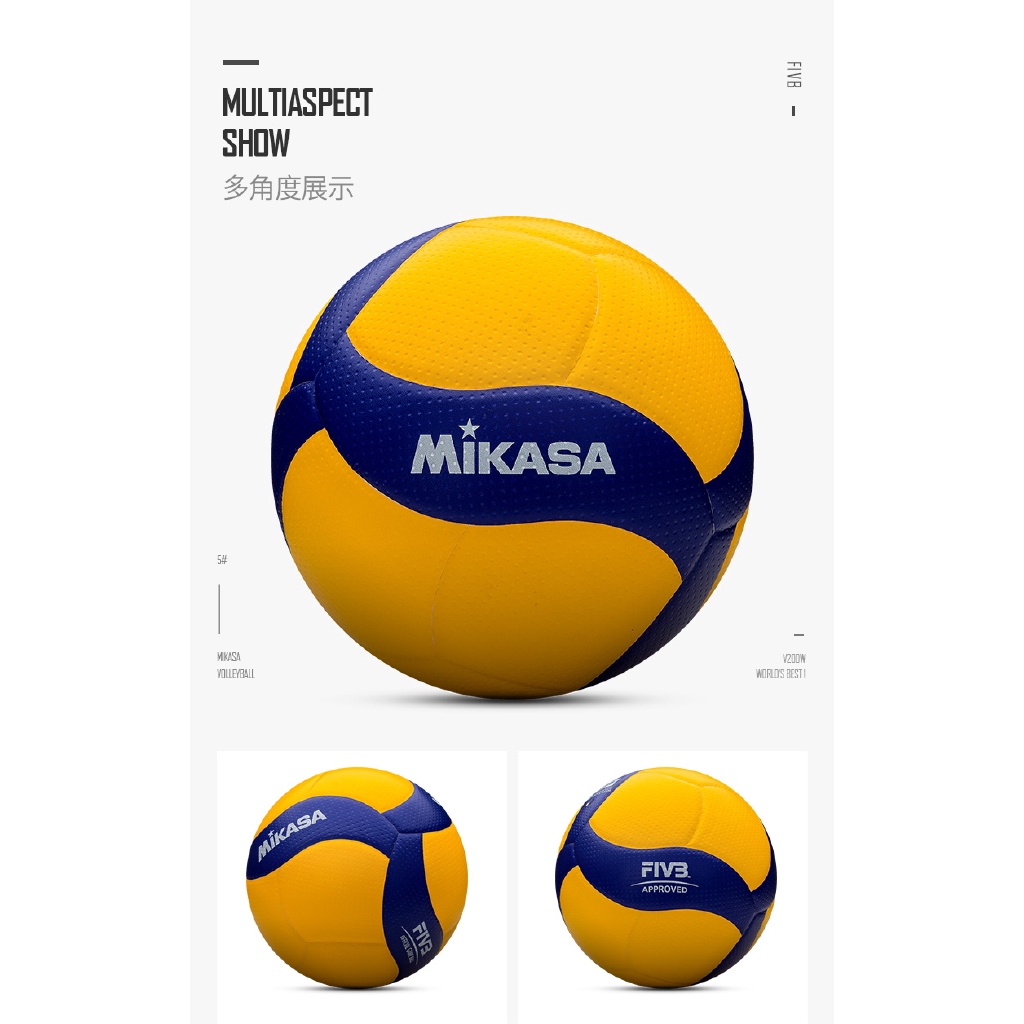 Quả Bóng Chuyền Mikasa Volleyball V200W V300W V330W Mva 330 Mva300 Mva200 2020