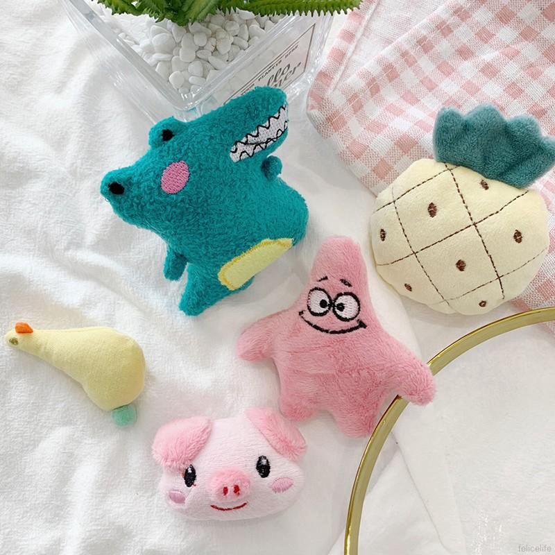 Ghim cài trang trí áo kiểu thú nhồi bông felicelife đáng yêu