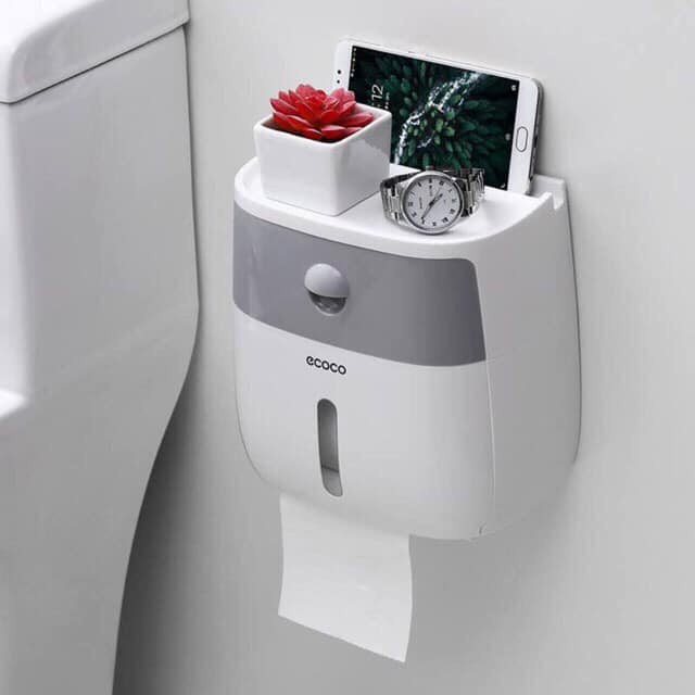 Kệ để giấy nhà vệ sinh 2 tầng Ecoco E1804