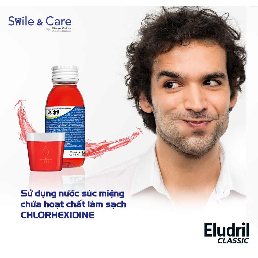 Nước súc miệng ELUDRIL 90ml- Minpharmacy