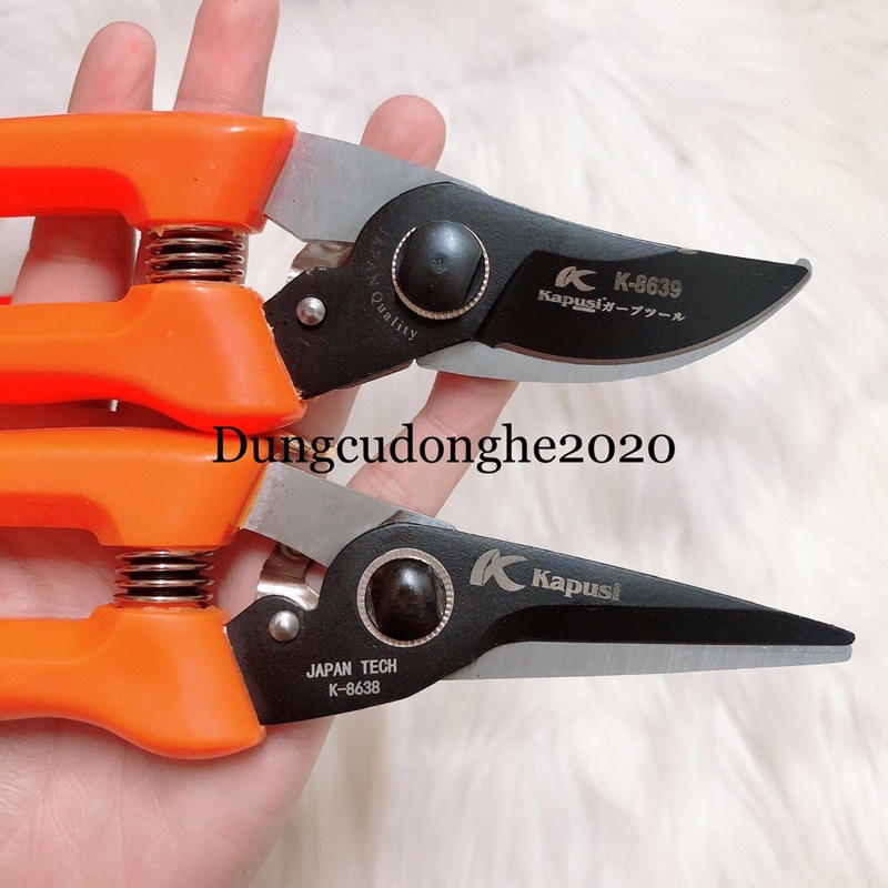 Kéo Cắt Cành Cao Cấp Kapusi Japan K-8638, K-8639