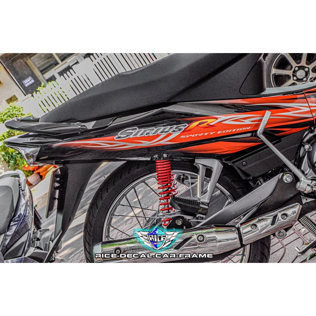Tem Sirius Đen cam bạc  r Gỉa zin