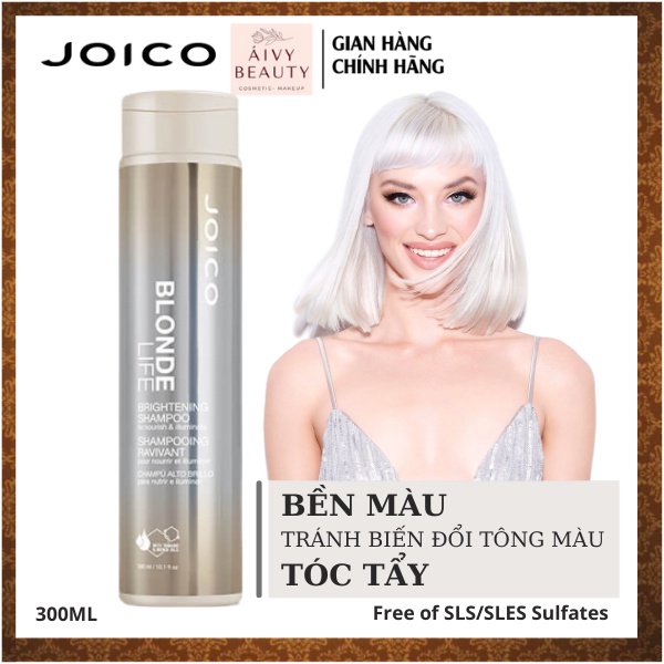 Dầu Gội Giữ Màu Phục Hồi Dành Cho Tóc Tẩy JOICO BLONDE LIFE BRIGHTENING Shampoo 300ml