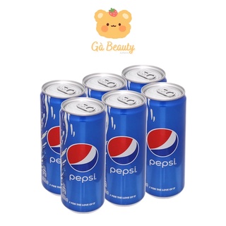 Pepsi Coca Lốc 6 Lon x 330ml