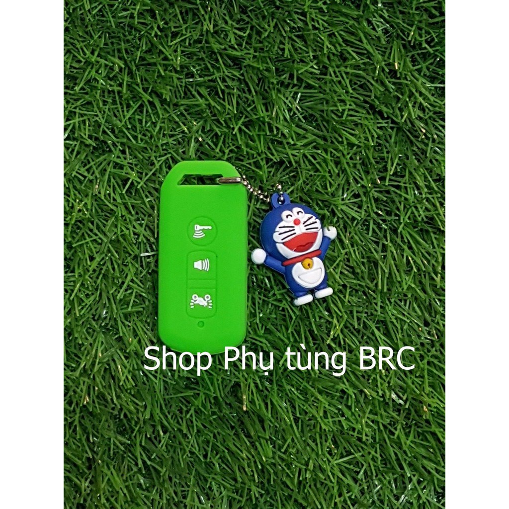 Bao da chìa khóa  SMARTKEY 3 nấc công tắc DORAEMON