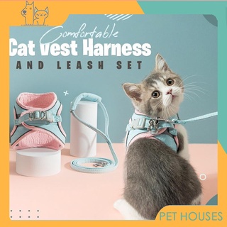 Pet house Yếm đeo dắt thú cưng đi dạo dây dài 1.5m
