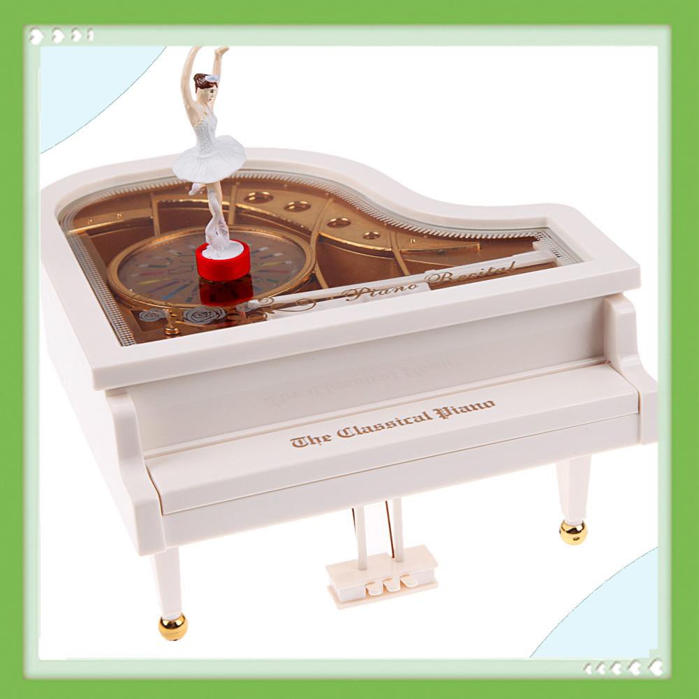 Hộp Nhạc Lên Dây Cót Hình Đàn Piano Cổ Điển