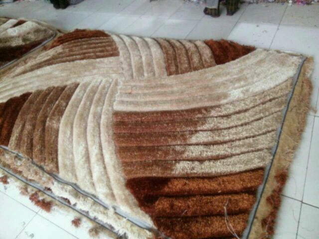 Thảm chỉ xù. kt 1m6x2m3