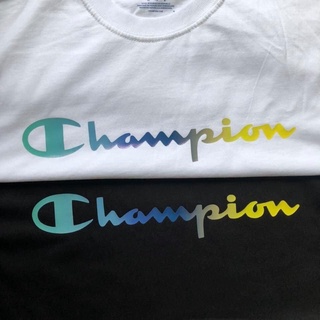 Áo thun champion gradient script logo chính hãng