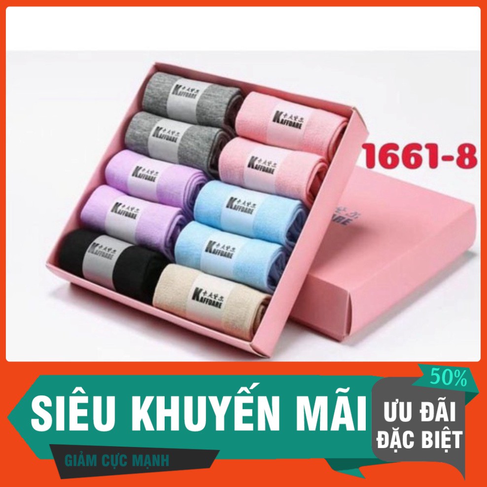 [FREE SHIP] TẤT CHỐNG THỐI NỮ HỘP 10 ĐÔI KHỬ MÙI