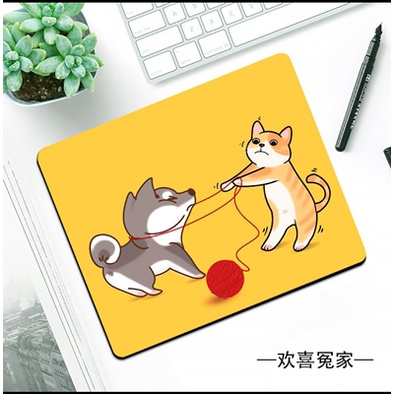 Miếng lót chuột siêu dễ thương 26 x 21 cm vải dày, miếng lót chuột mẫu mới 2022