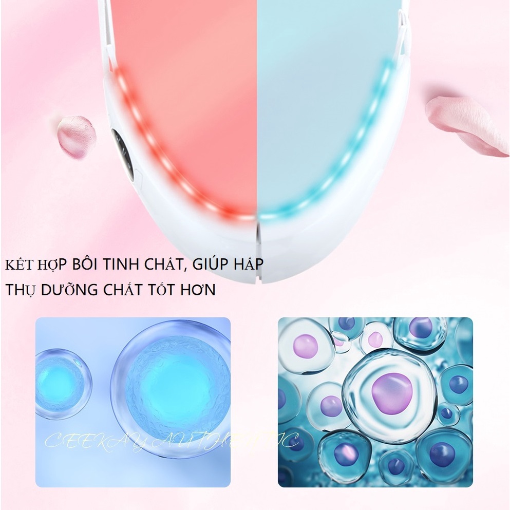 Máy massage mặt nâng cơ đeo cằm tạo cằm Vline - kiểu máy chăm sóc da mặt cao cấp chính hãng YAKINI