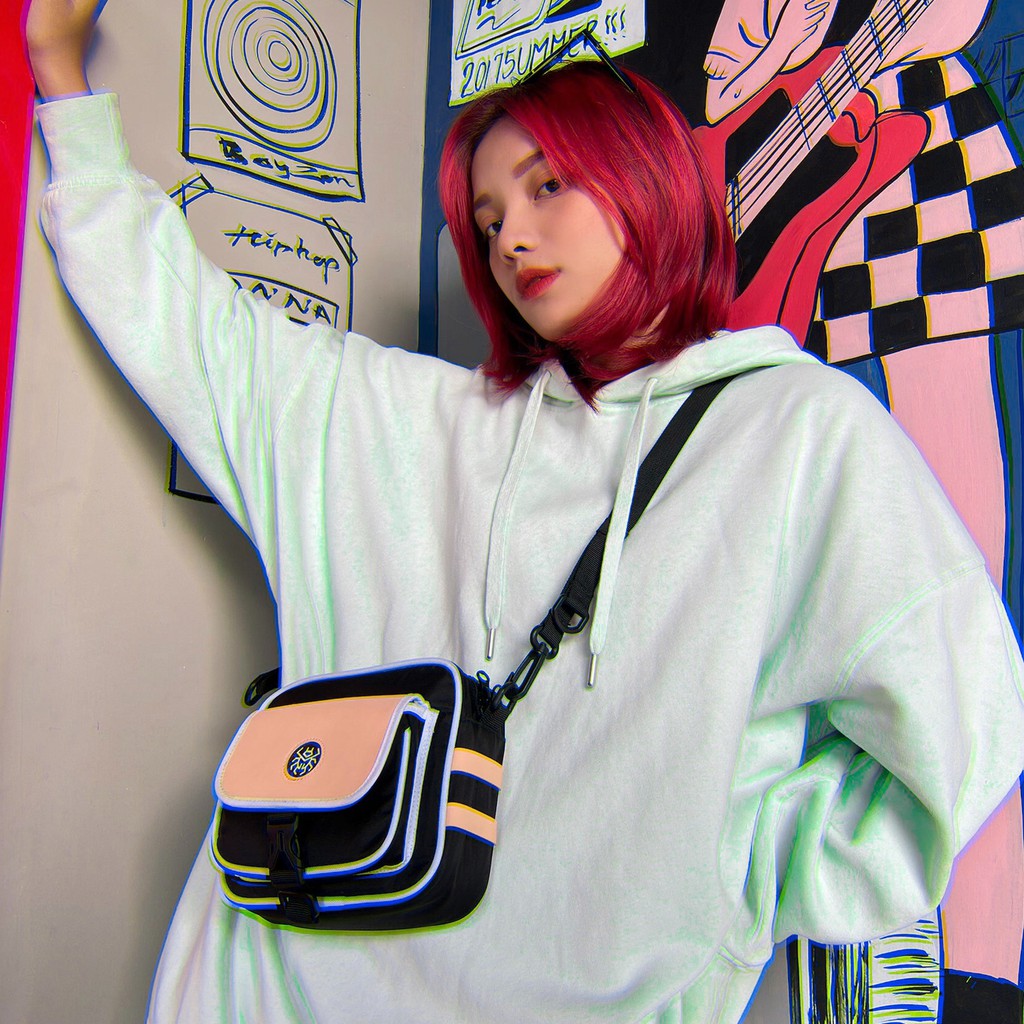 Túi Đeo Chéo Nam Nữ Phong Cách Streetwear / LETTER SHOULDER BAG / Local Brand Scarab