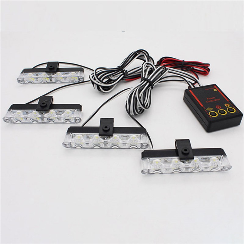 Đèn Nhấp Nháy 16 Bóng Led Cho Xe Hơi