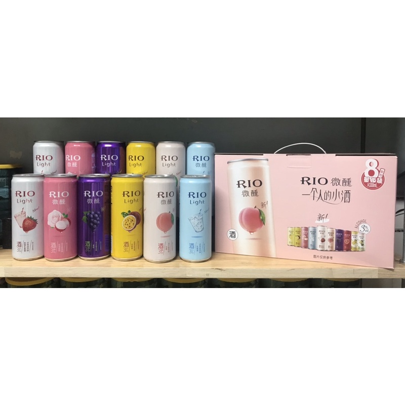 Nước Trái Cây Lên Men Cao Cấp RIO - Có 6 Vị