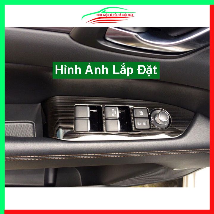 Ốp nội thất cho xe ô tô Mazda CX5 2018-2023 Số Tự Động vân Titan bảo vệ chống trầy xước và làm đẹp xe