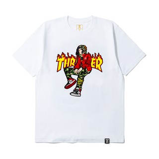 Áo thun Teeworld Sasuke x Goviet x Thrash x Air Jordan x Bape Streetstyle Nam Nữ Trắng Đen Form Rộng Unisex