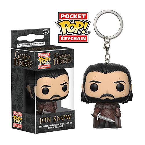 Game of Thrones of Ice and Fire Jon Snowo Keychain Pendant Hanging