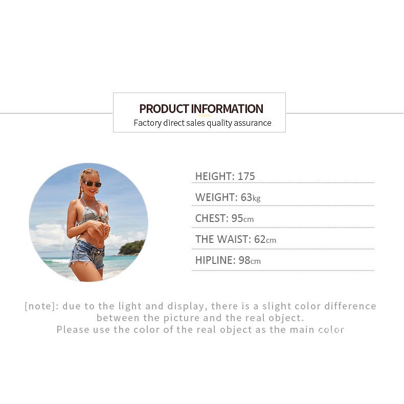 DUNEA Quần ngắn vải denim tua rua gợi cảm do6X