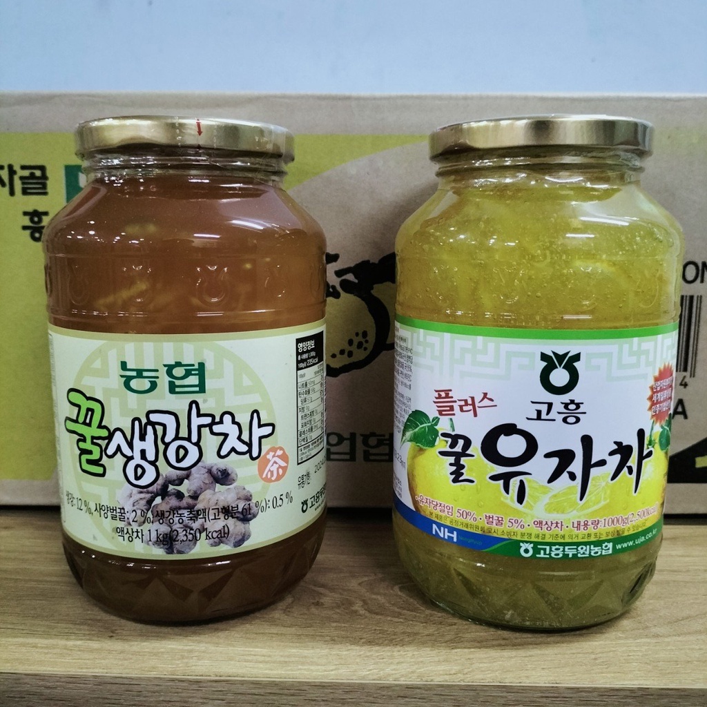 Trà Chanh / Trà Gừng Mật Ong 1kg Hàn Quốc Cao Cấp