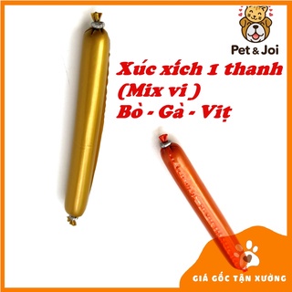 Xúc Xích 1 Thanh Cho Chó Mèo Hamster ⚡CHỈ 1 NGÀY⚡- míc vị ngẫu nhiên - PET&amp;JOI