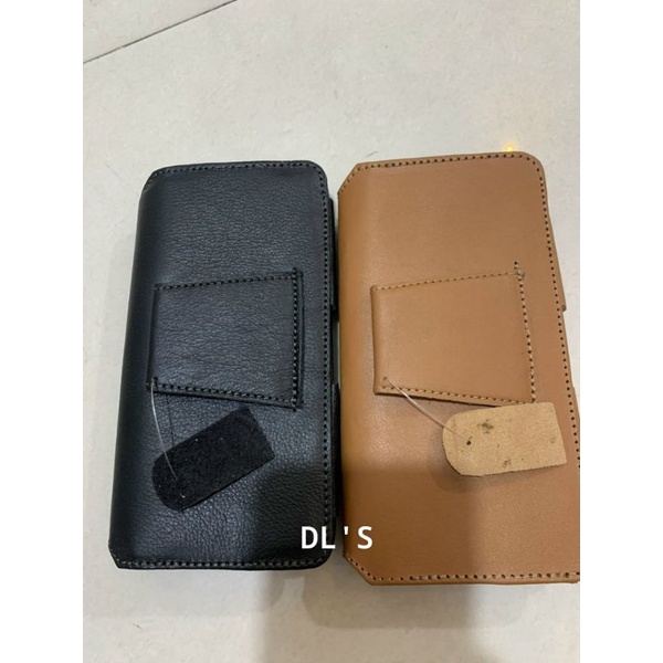 Bao da đựng điện thoại đeo ngang hông, đeo qua dây nịt siêu sang tự may (100% da bò) | BigBuy360 - bigbuy360.vn