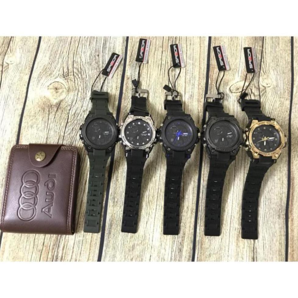 Đồng hồ thể thao nam SANDA dây khớp nhựa vòng cung SD03 FASHION_WATHCES | BigBuy360 - bigbuy360.vn