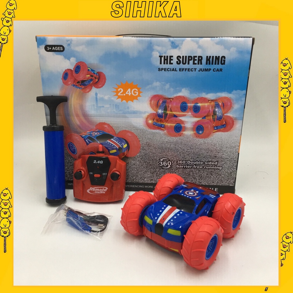 Xe điều khiển SIHIKA ô tô điều khiển từ xa xe địa hình xoay 360 độ xe đua điều khiển từ xa 600-10