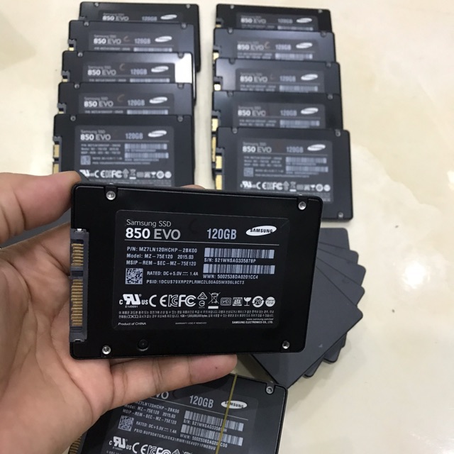 Ổ cứng ssd samsung 850 Evo 120gb