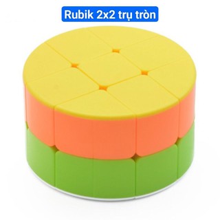 Đồ chơi rubik biến thể hình trụ trí tuệ xoay cực êm