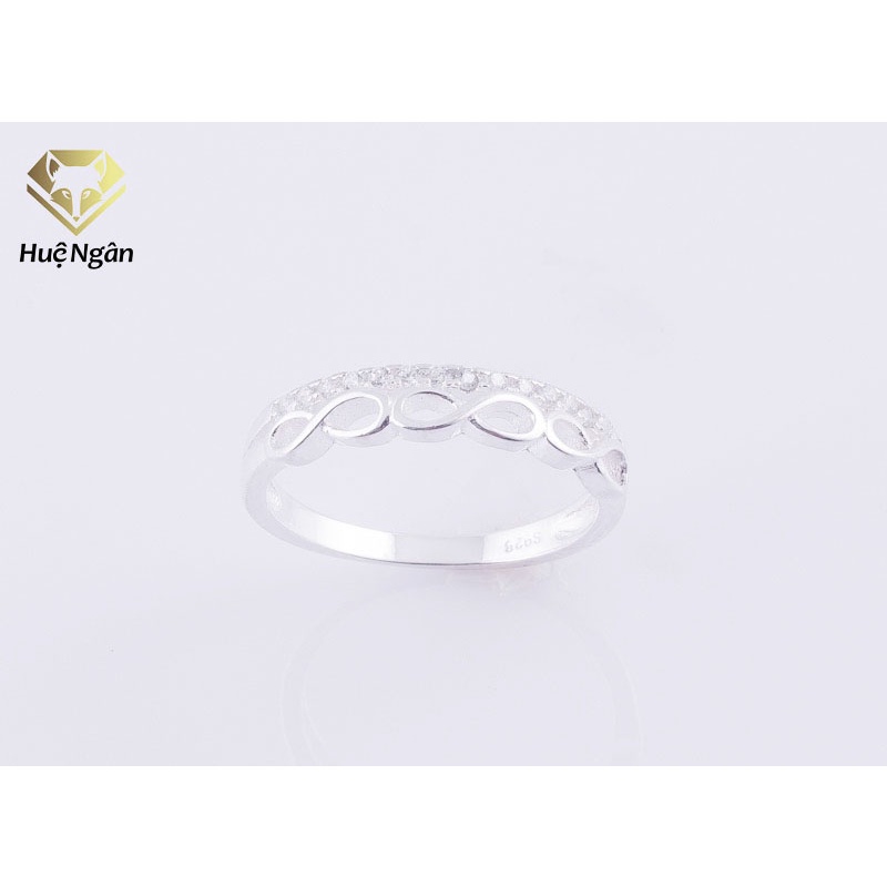 Nhẫn bạc Ý 925 Huệ Ngân - Vô cực RR1232