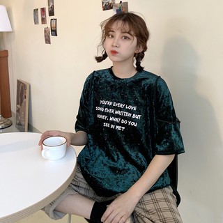[Order] áo nhung nữ kèm ảnh thật