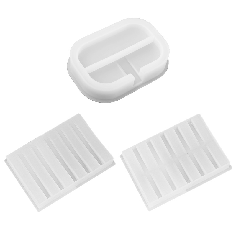 Khuôn Silicone Làm Xà Phòng Thủ Công