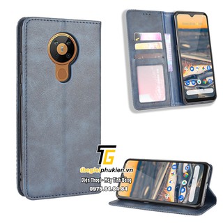 Bao da dạng ví Nokia 5.3 Luxury Leather