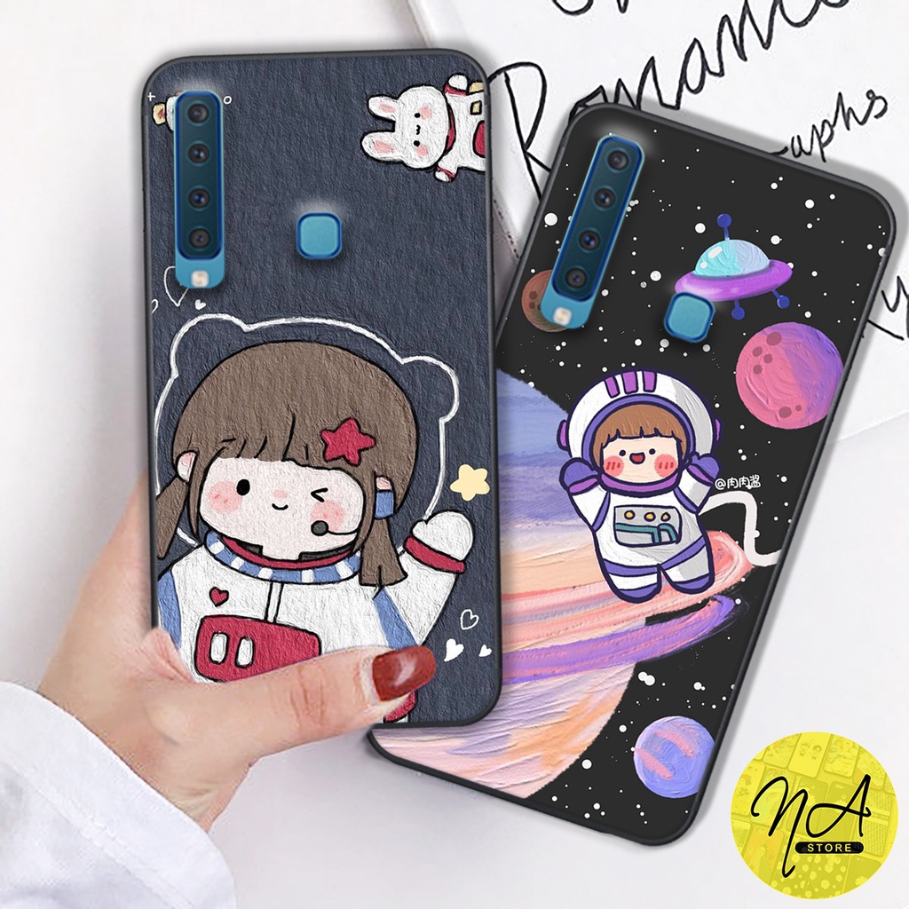 Ốp lưng điện thoại Samsung a7 2018 - a9 2018 in hình nhà thám tử mặt trăng siêu dễ thương