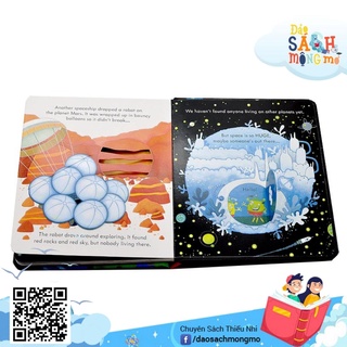 Đồ Chơi Khám Phá Không Gian Vũ Trụ Peep Inside Space Usborne